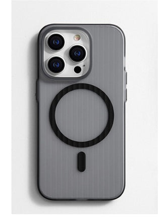 Applicable To Iphone15promax Phone Case Skin-sensitive Striped Sand Non-slip Protective Cover