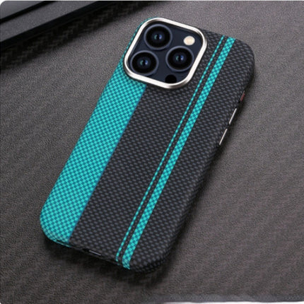 Magnetic Carbon Fiber Pattern Drop-resistant Mobile Phone Protective Case