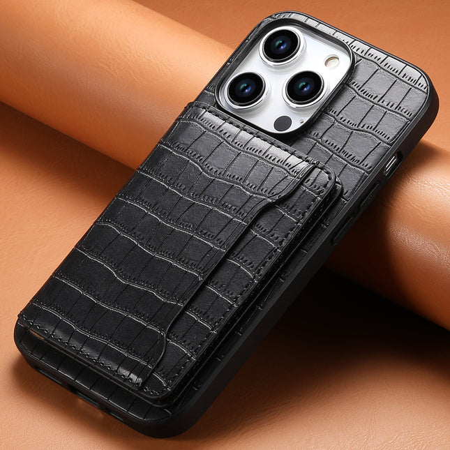 iphone Card Pattern Leather Case