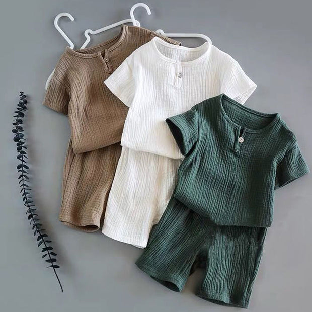 Banner image for: <h1><a href="/products/boy-and-girl-baby-short-sleeved-summer-suit" target="_blank" title="Boy And Girl Baby Short-sleeved Summer Suit">Baby Short-Set</a></h1>