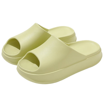 Women's Peep-toe Bathroom Home Slippers Outdoor Non-slip Beach Shoes