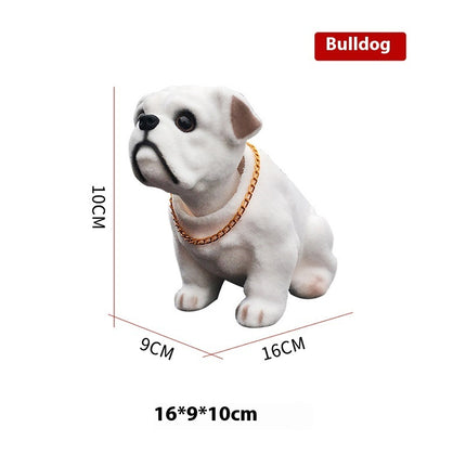 Resin Head-shooking Dog Animal Multi-specification Creative Cute Car Decoration
