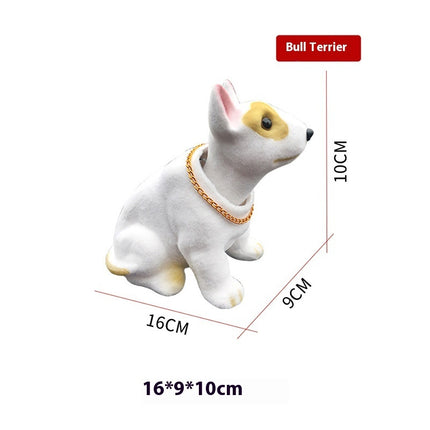 Resin Head-shooking Dog Animal Multi-specification Creative Cute Car Decoration