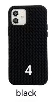 Liquid Silicone Woven Pattern Phone Case