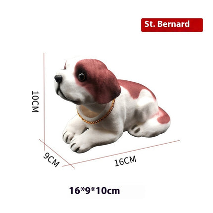 Resin Head-shooking Dog Animal Multi-specification Creative Cute Car Decoration