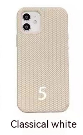 Liquid Silicone Woven Pattern Phone Case