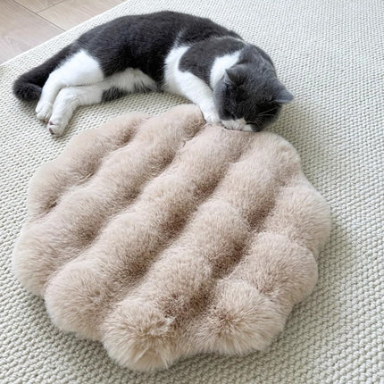 Plush Pet Pad Sleep Round Autumn And Winter Warm