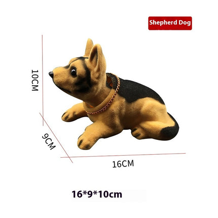 Resin Head-shooking Dog Animal Multi-specification Creative Cute Car Decoration