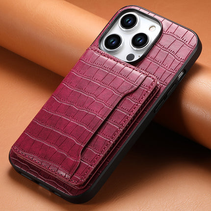 iphone Card Pattern Leather Case